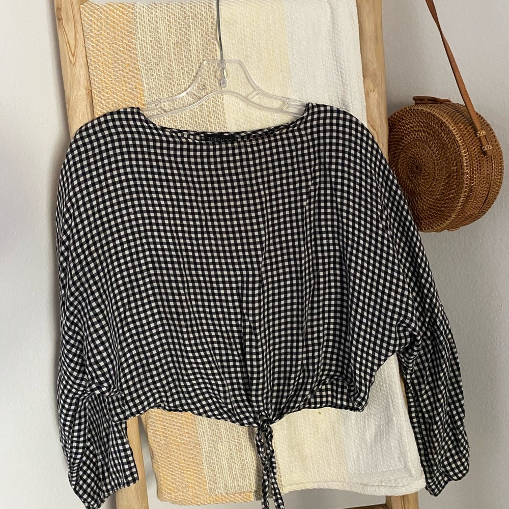 Gingham Style Topshop Shirt